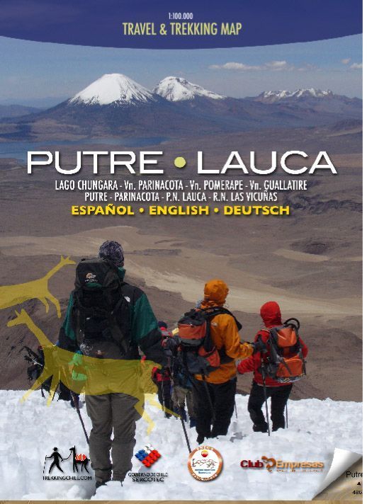 Mapa de Trekking Parque Nacional Lauca Putre